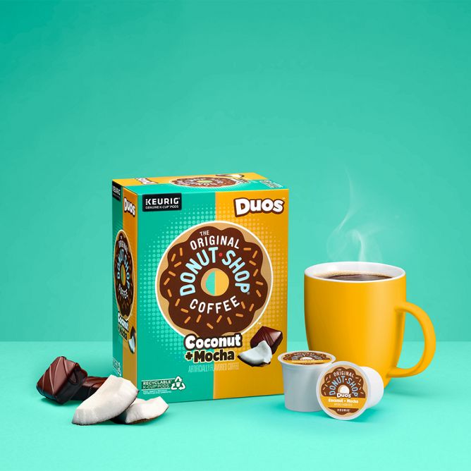 The Original Donut Shop Coffee Coconut + Mocha K-Cup Pods