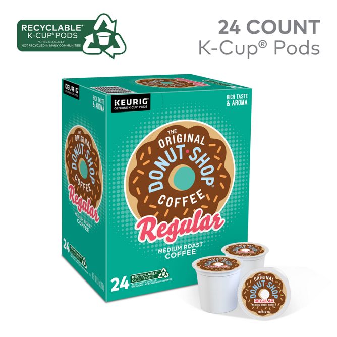 The Original Donut Shop Coffee Donut Shop (Regular) K-Cup Pods