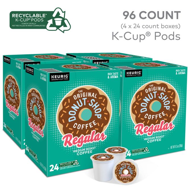 The Original Donut Shop Coffee Donut Shop (Regular) K-Cup Pods