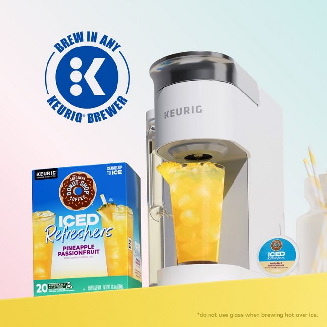 The Original Donut Shop Coffee Iced Refreshers Pine Pas K-Cup Pods