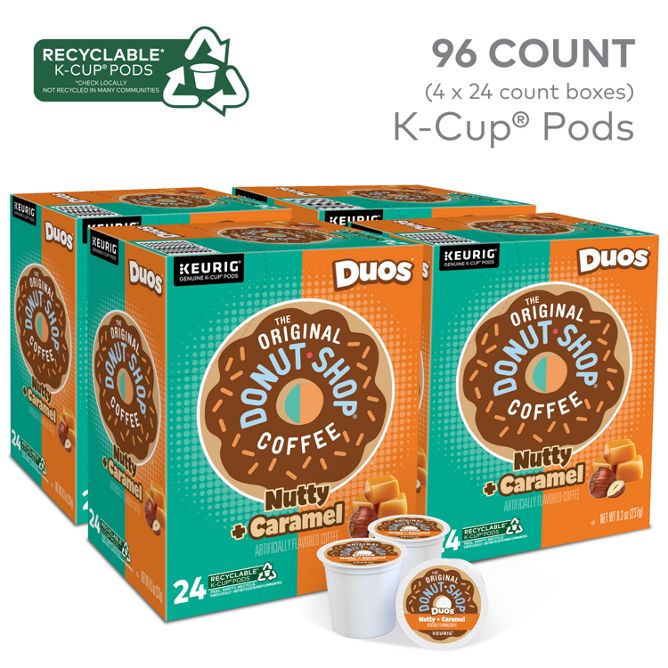 The Original Donut Shop Coffee Nutty + Caramel K-Cup Pods