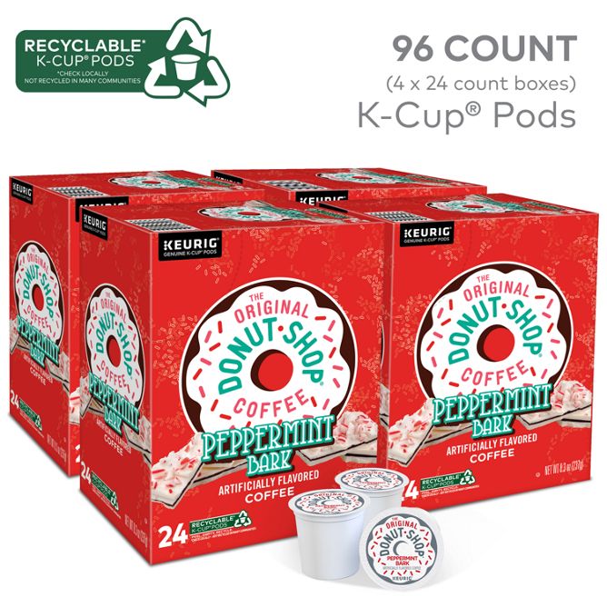 The Original Donut Shop Coffee Peppermint Bark K-Cup Pods