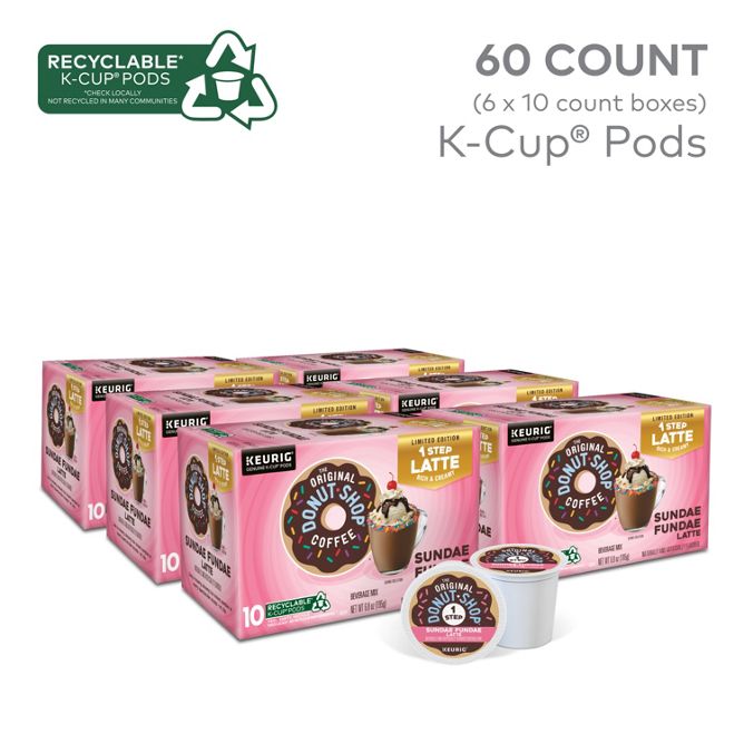The Original Donut Shop Coffee Sundae Fundae K-Cup Pods