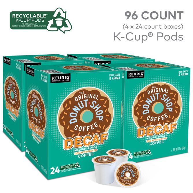 The Original Donut Shop Coffee The Original Donut Shop (Decaf) K-Cup Pods