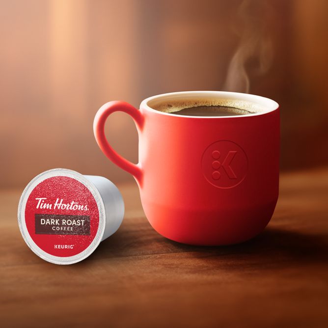 Tim Hortons Coffee Dark Roast K-Cup Pods