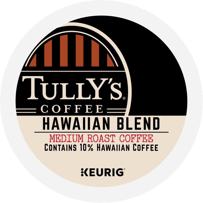 Tully's Coffee Hawaiian Blend K-Cup Pods